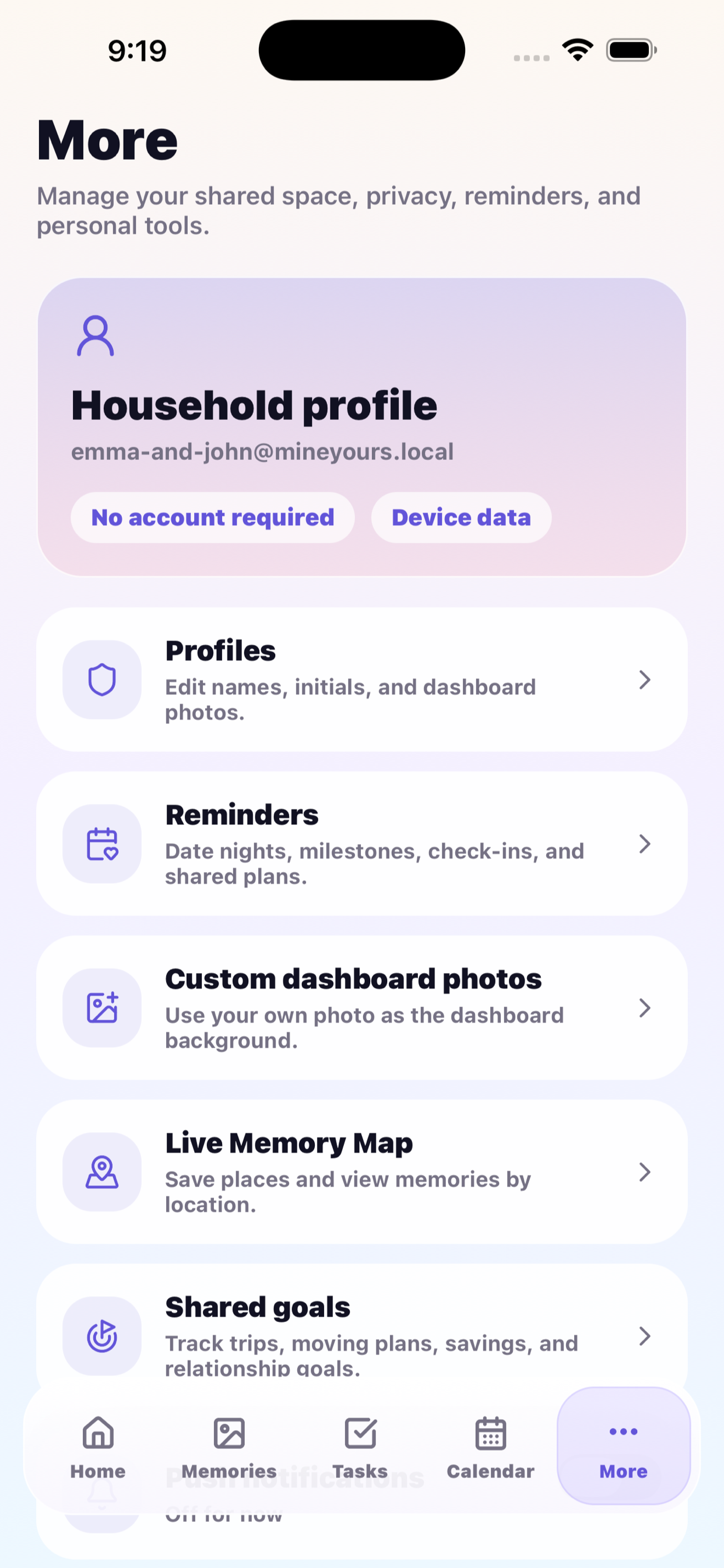 Mine & Yours: Shared Life screenshot 5