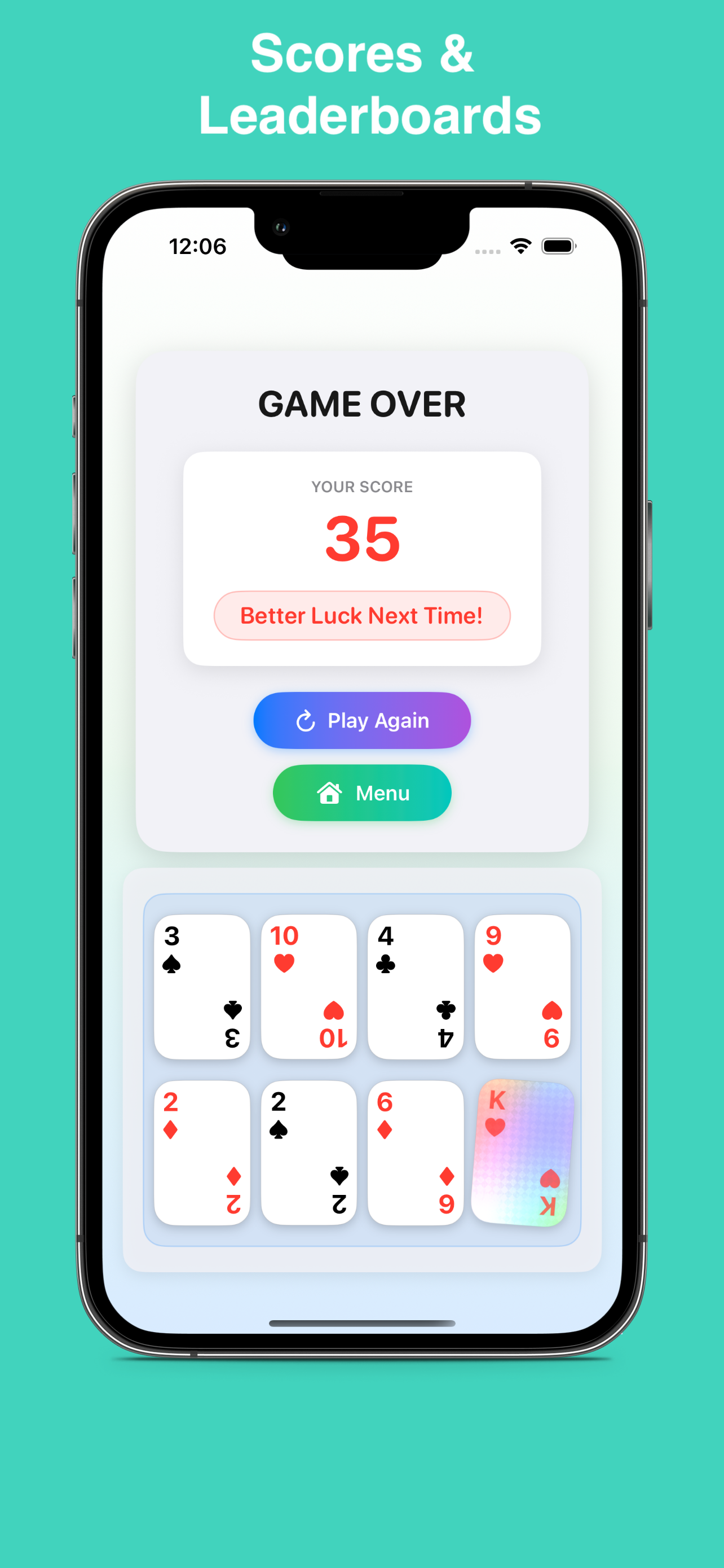 Cambio Card Game