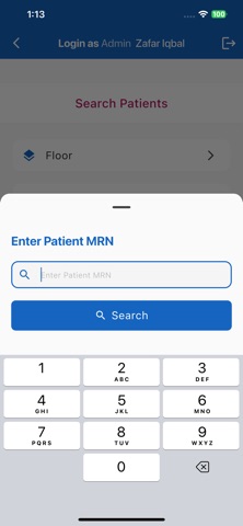 DHMC EMR iPhone screenshot