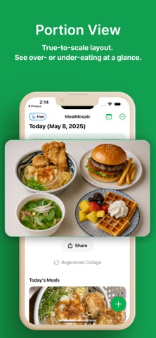 MealMosaic Diet Food Tracker screenshot