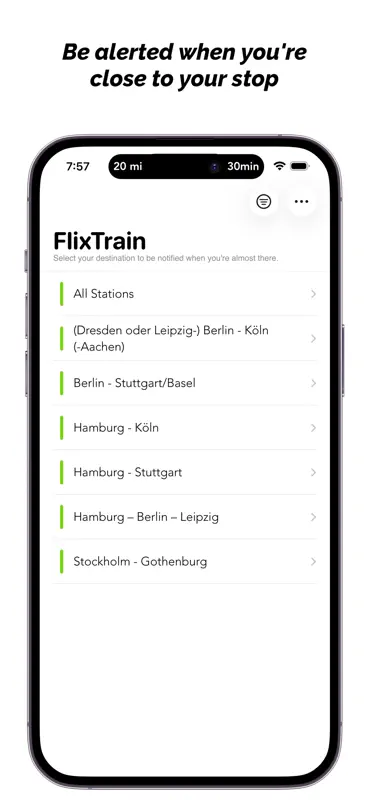 FlixTrain Destinations screenshot 5 of 7