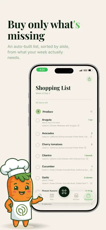 CleanPlate: Meal Planner screenshot 5 of 5