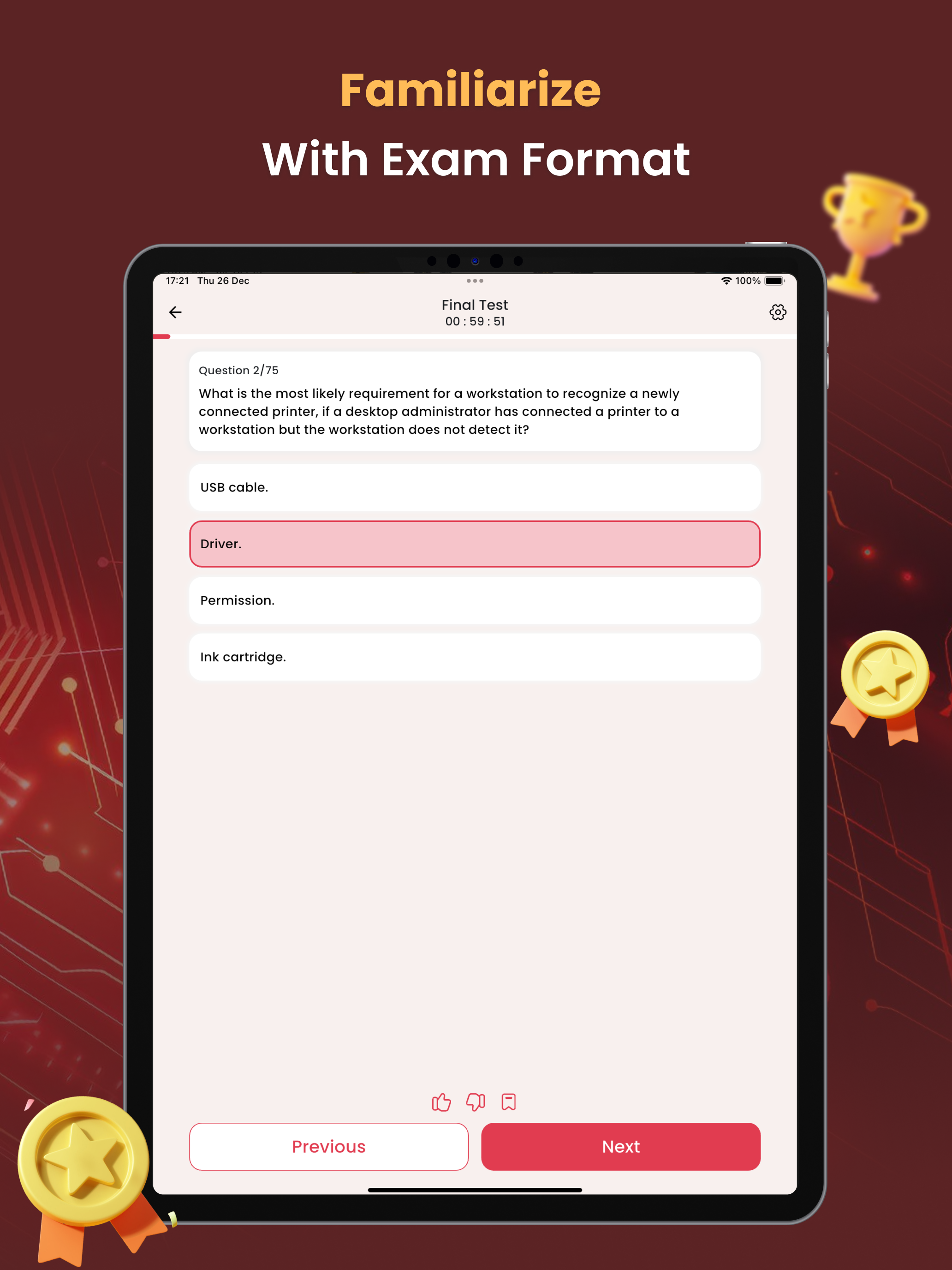 CompTIA Tech+ Practice Test screenshot 20