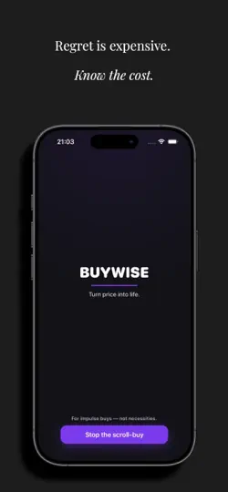 Screenshot von BuyWise: Spend Smarter auf dem iPhone 3