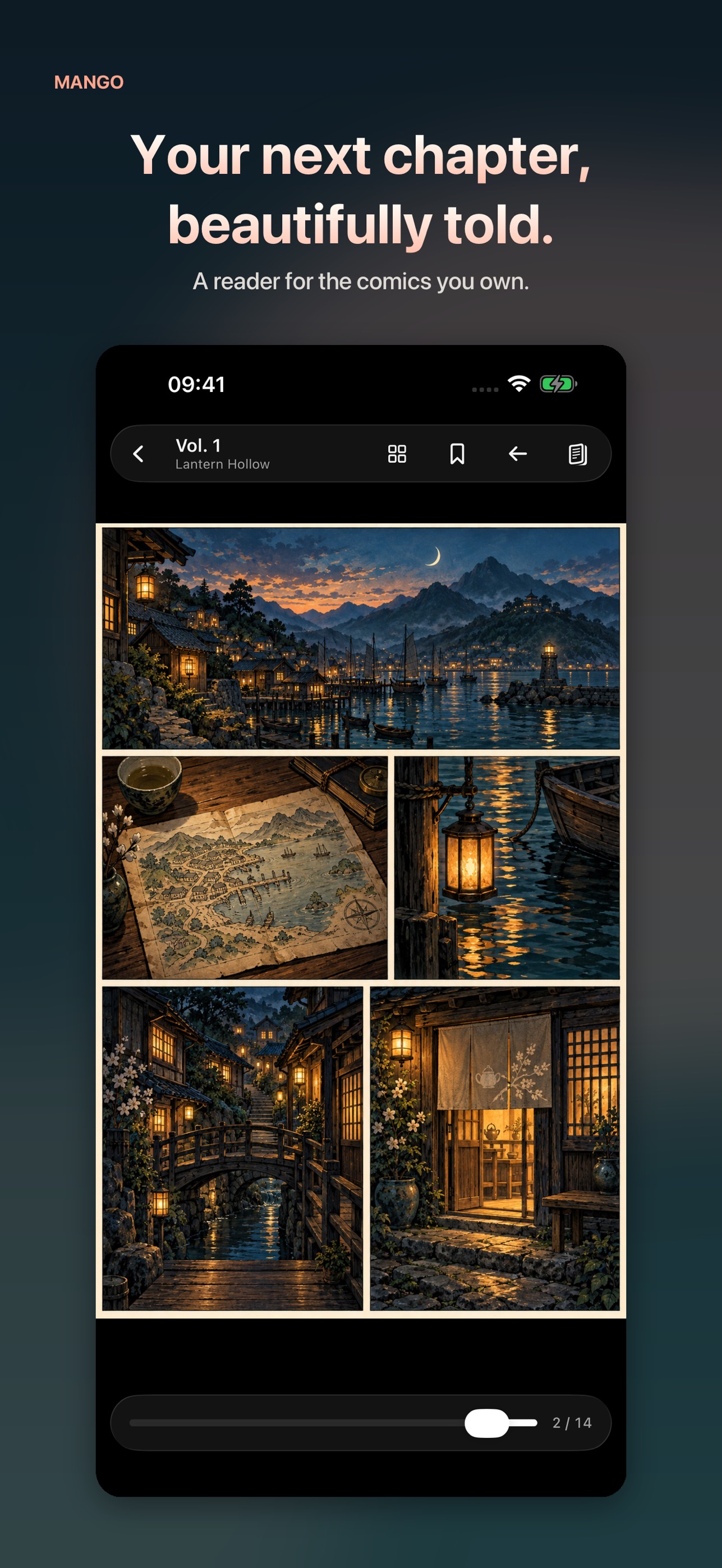 Screenshot 1 of Mango - Personal Manga Reader