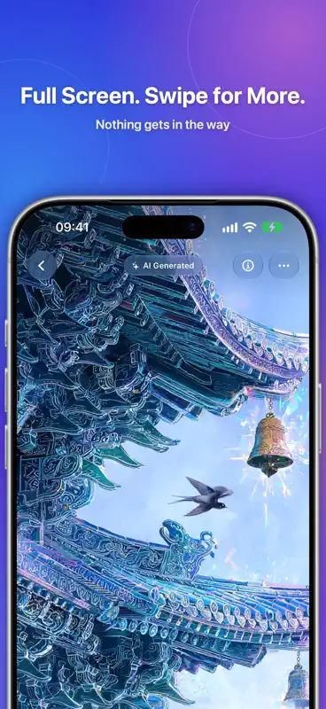 Feishi: AI 4K Wallpapers screenshot 2 of 5