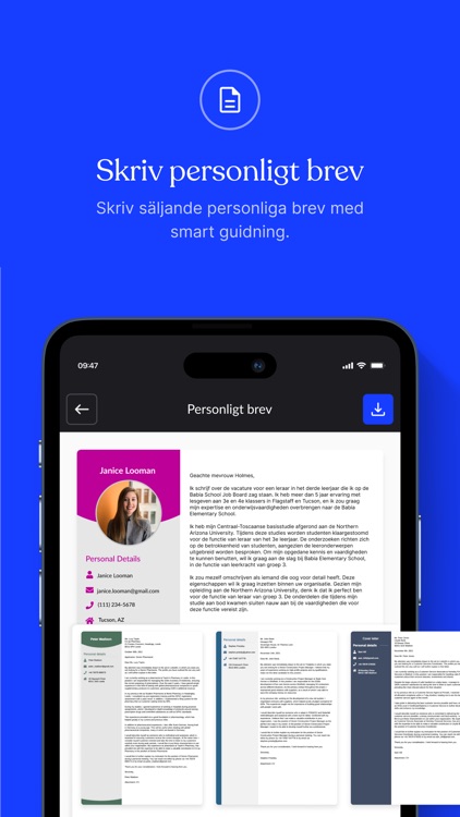 CV.se: Online CV maker
