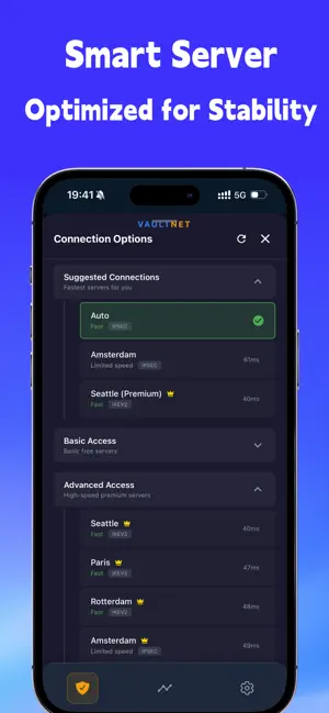 VaultNet Enterprise - Fast VPN screenshot 2