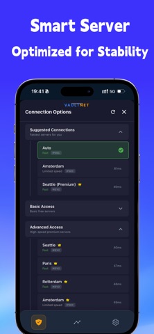 VaultNet Enterprise - Fast VPN Screenshot 2 of 4