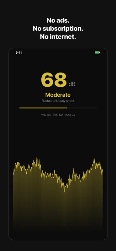 dB Meter — Sound Level screenshot 5 of 5