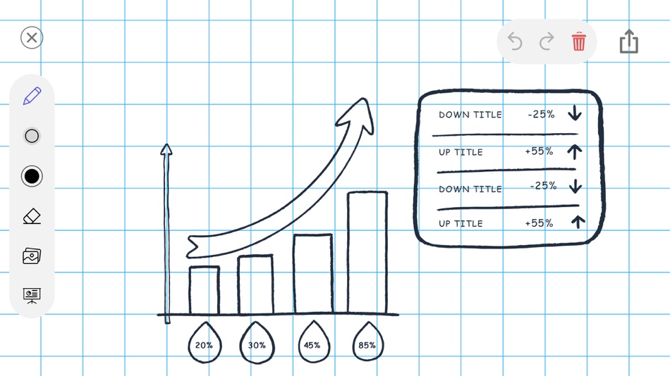 #4. Whiteboard Simple Drawing app (iOS) 由: Rakesh Kumar