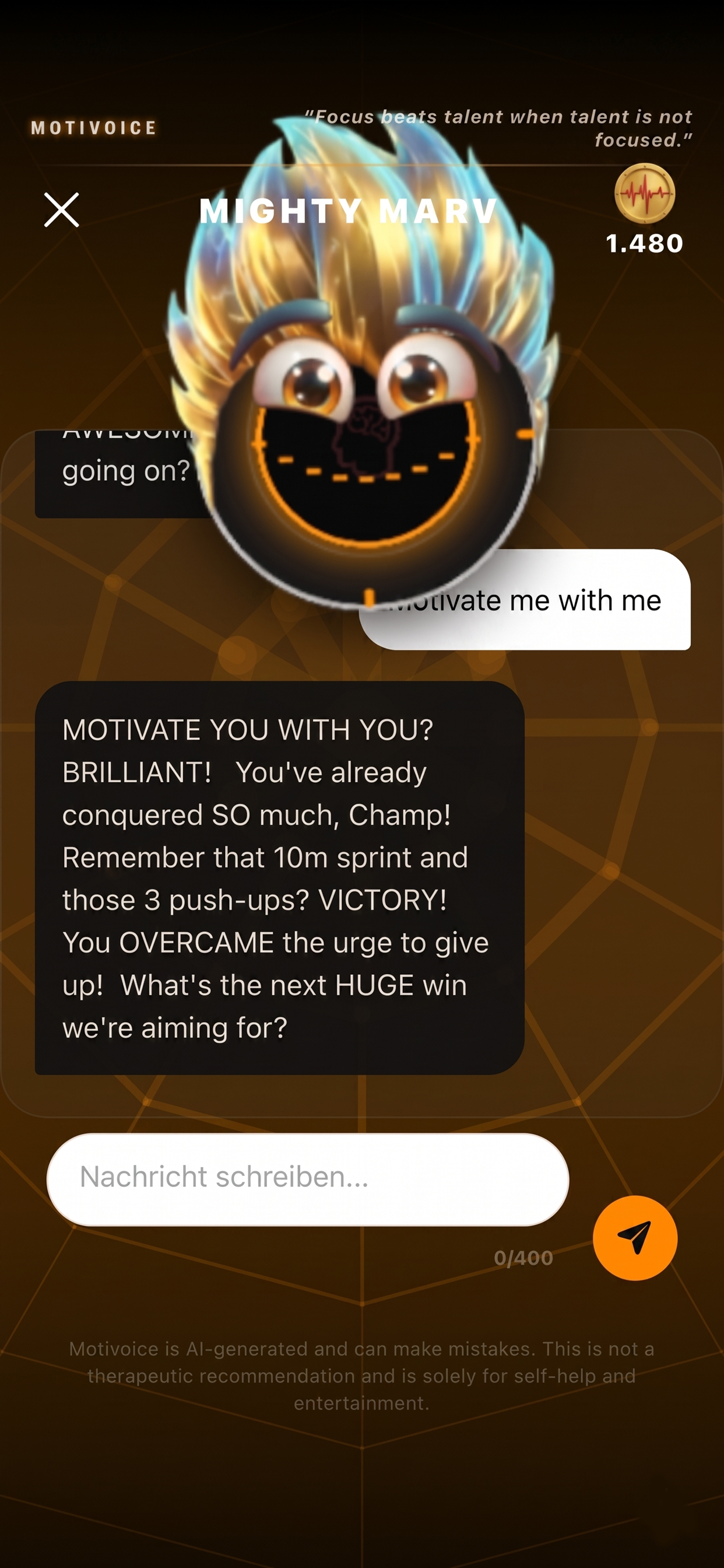 Motivoice: AI Motivation Coach screenshot 4