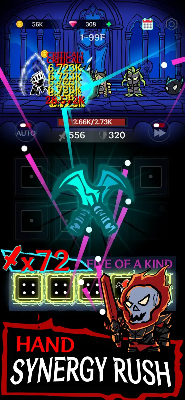 Screenshot #3 pour Dark Tap Dice