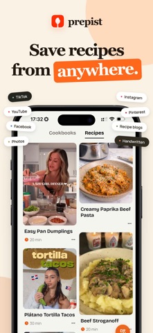 Prepist: Recipes & Meal Prep Screenshot 1 of 7