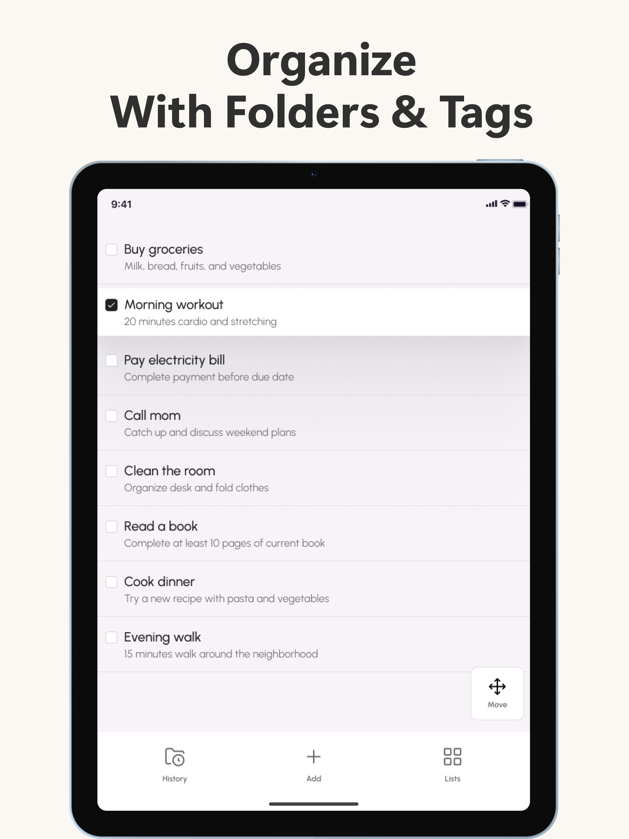 TickNotes : Simple Notes screenshot 9
