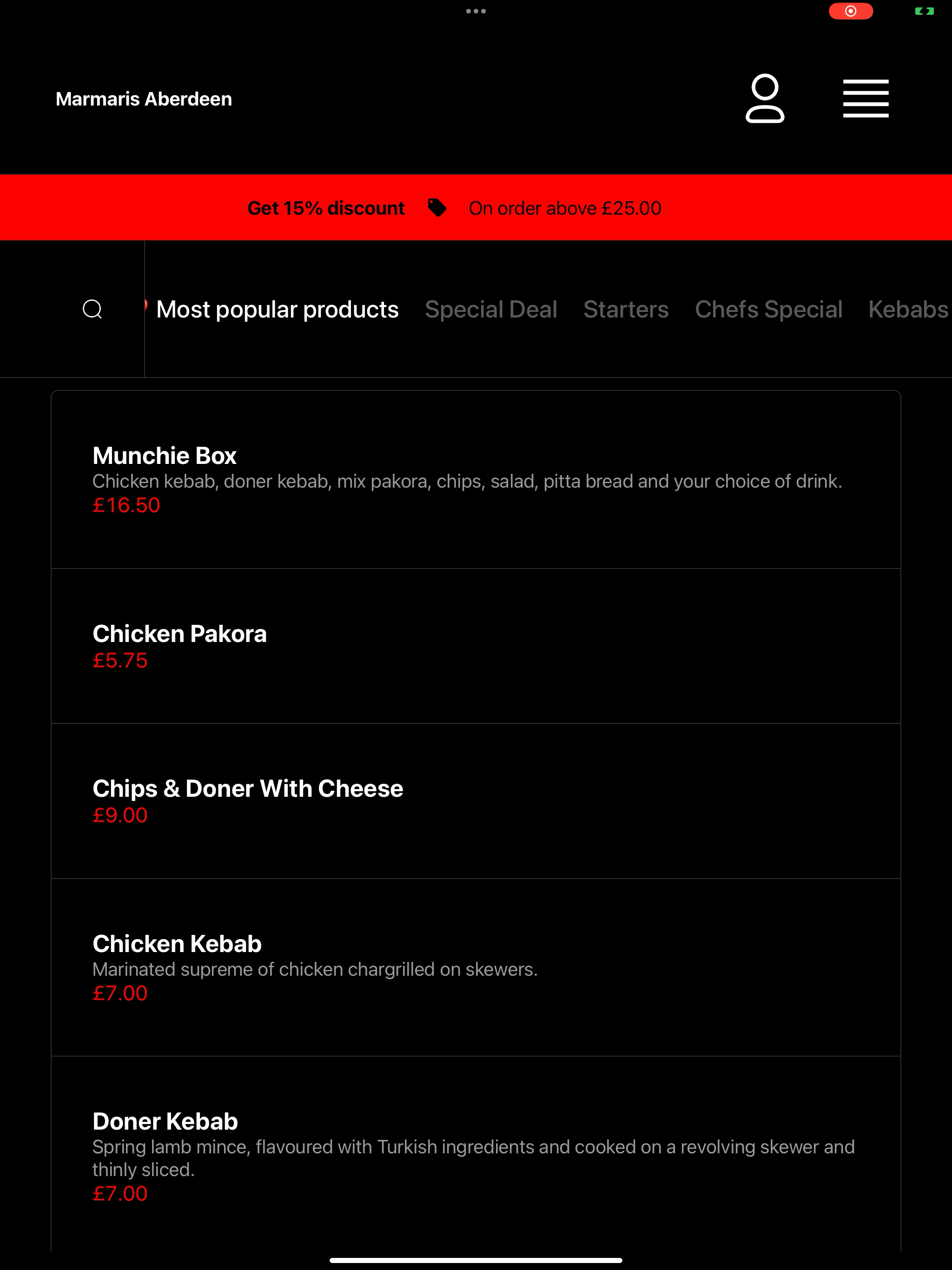 Marmaris Aberdeen screenshot 14