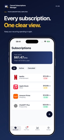 Cancel Subscriptions & Find Screenshot 4 of 7
