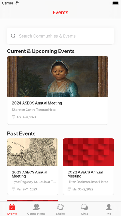 ASECS Annual Meeting Screenshot