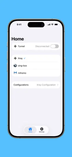 Скриншот Everywhere Proxy на iPhone 1