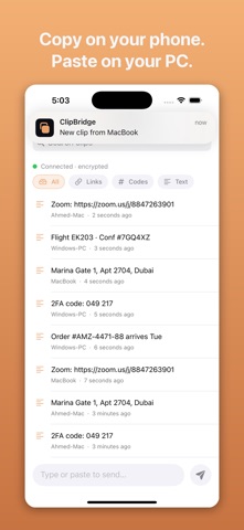 ClipBridge Sync Screenshot 2 of 4