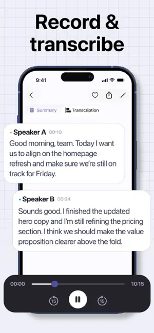 Transcribe Audio To Text Nodly screenshot 2