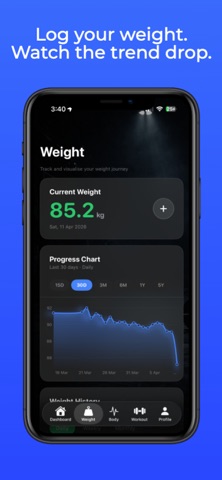 LeanTrack: Fat Loss Tracker Screenshot 2 of 10