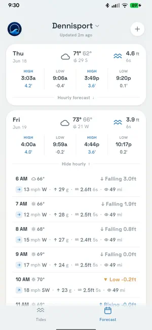 TideWatch: Tides & Weather screenshot 3