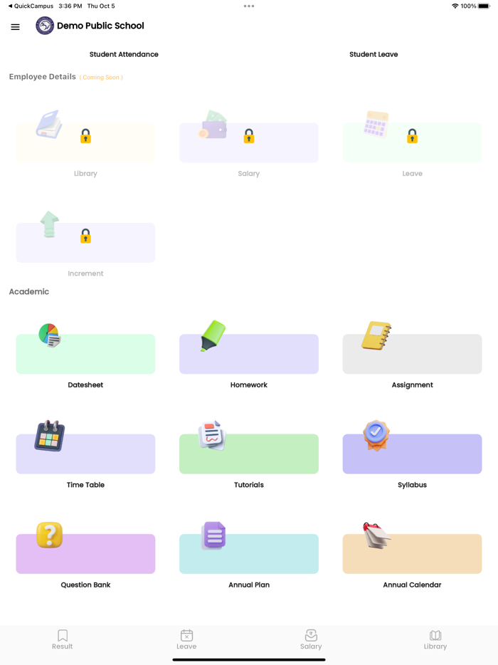 Quick Campus - Staff