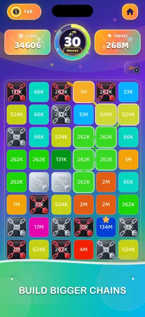 Merge Infinity: Number Puzzle screenshot 2