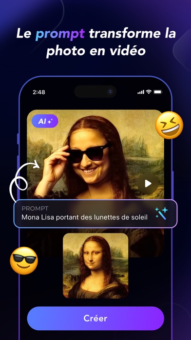Screenshot #1 pour Générateur vidéo IA - Virox