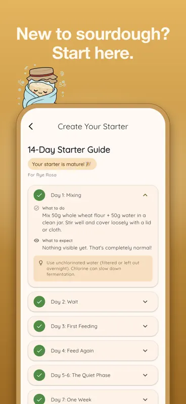 Sourdough Starter Tracker screenshot 5 of 10