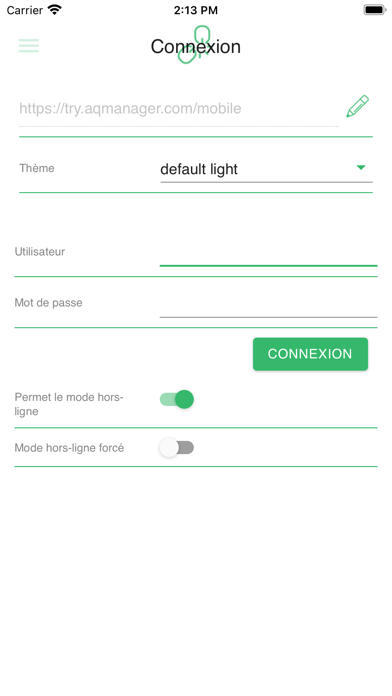 Screenshot #1 pour AQ Mobile