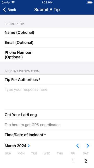 Chambers County SO (TX) Screenshot