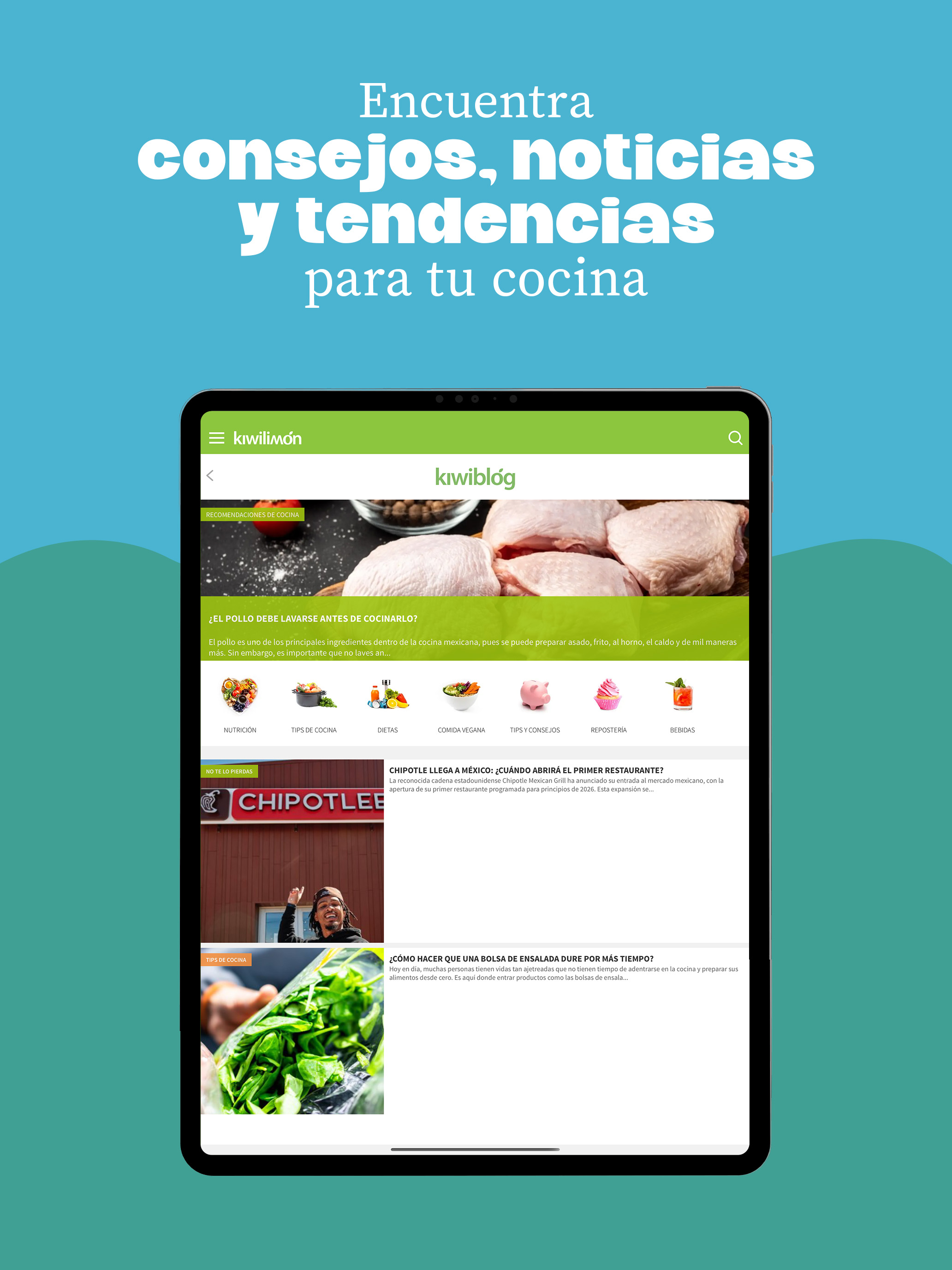 Recetas Kiwilimón