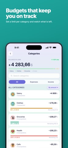 Money Keeper — Expense Tracker Screenshot 5 of 6