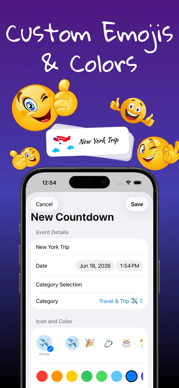 #4. Chronoji - Countdown Timer (iOS) Podle: gulsen ates