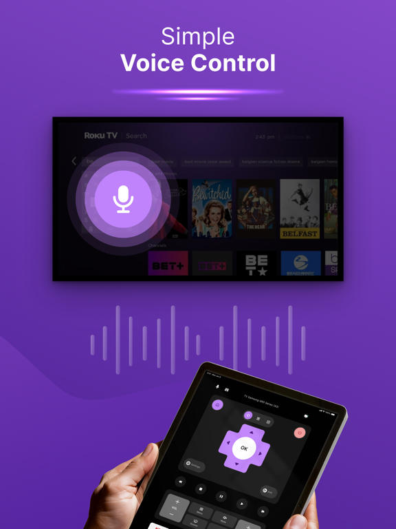 My Universal TV Remote Control iPad screenshot 3 - Utilities app
