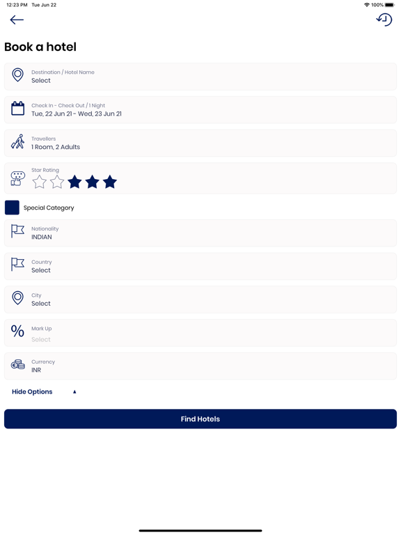 Omnialine iPad screenshot 8 - Business app