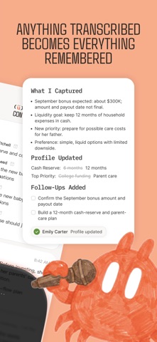 Alter Contacts: Client Notes iPhone screenshot