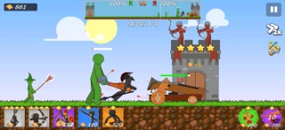 Stick Ragdoll Battle Simulator iPhone screenshot