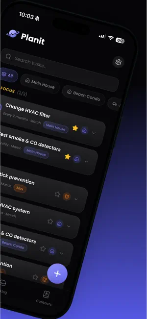 Planit - Home Maintenance screenshot 2