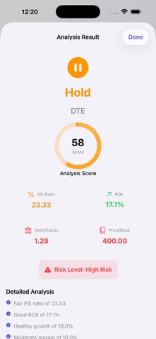 Stock AI Cal. Screenshot 2 of 6