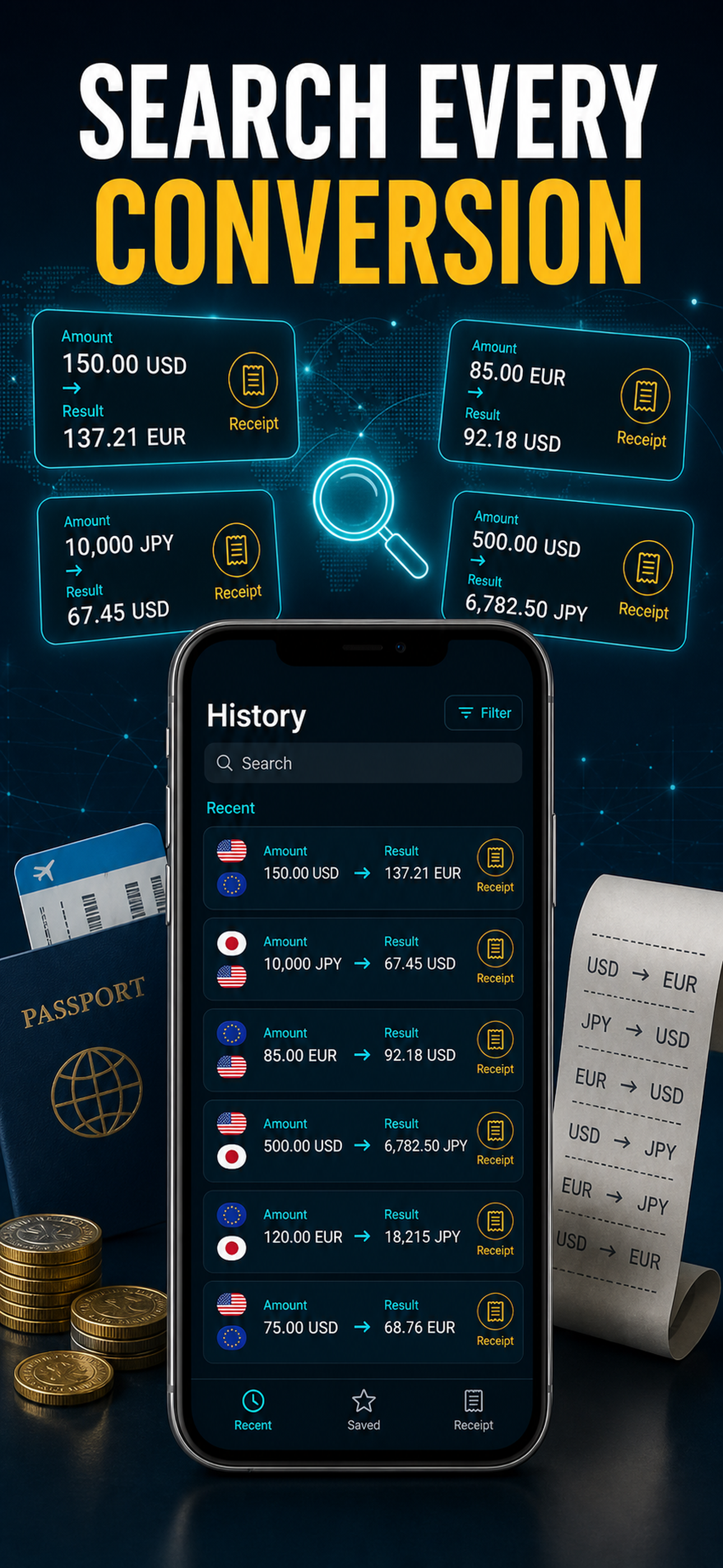 Currency Converter Rate Calc screenshot 5