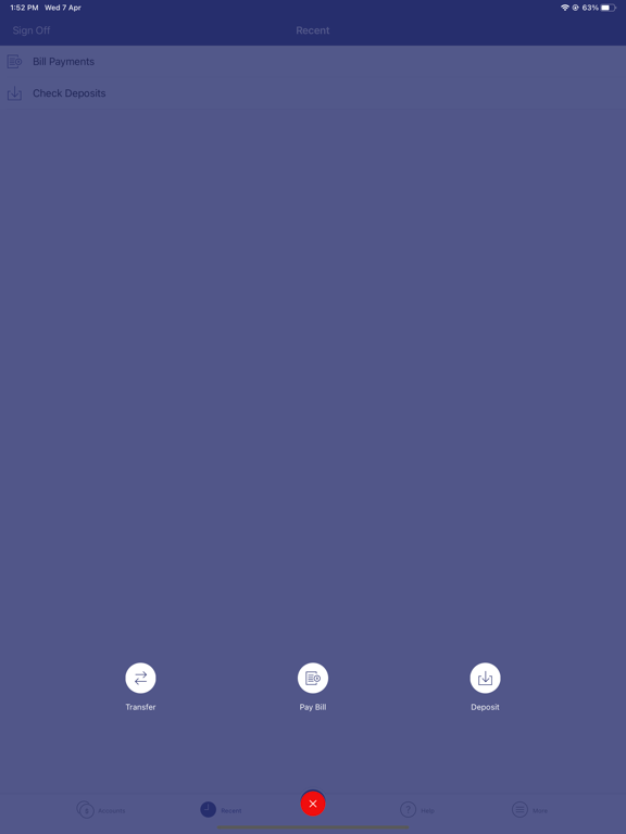 TCB Enterprise Mobile iPad screenshot 3 - Finance app