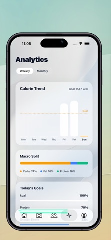 Calvion: AI Calorie Scanner Screenshot 6 of 7