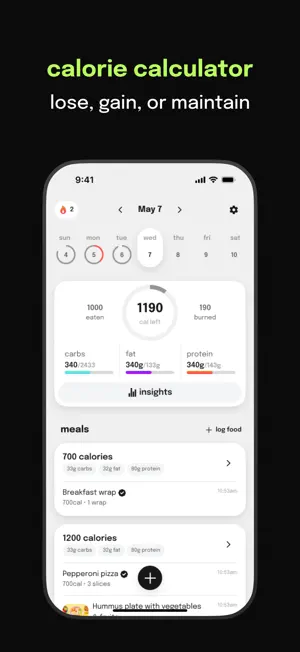 Food Intake Tracker AI: yum screenshot 2