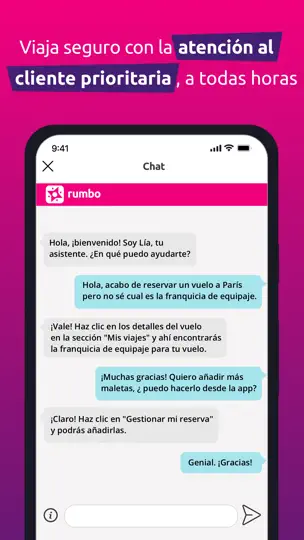 Capture d'écran de Rumbo.es - Vuelos Baratos sur iPhone 5
