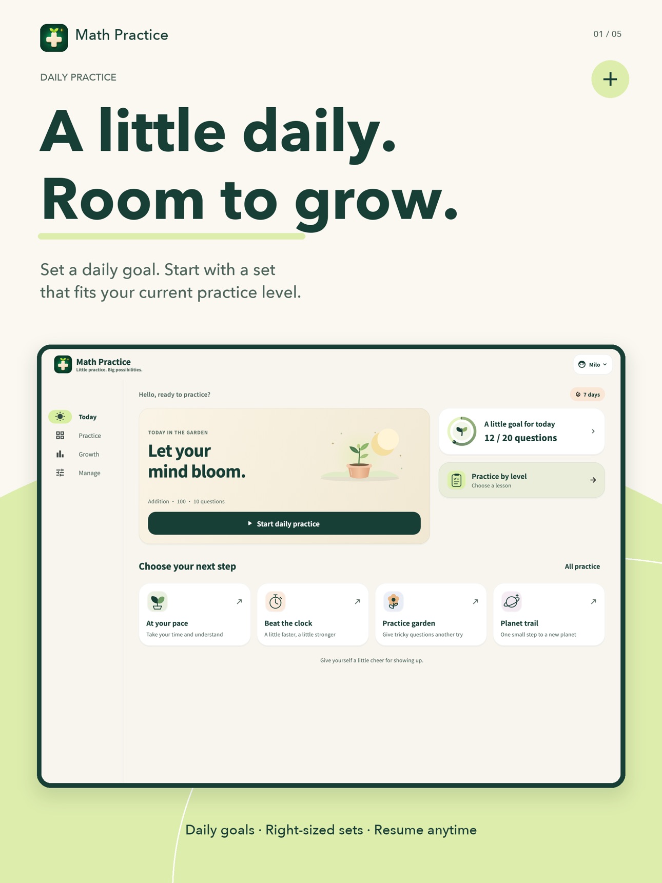 Screenshot 6 of Math Practice: Daily Drills