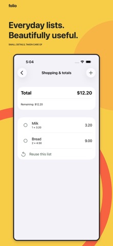 Folio: Notes, PDFs & Canvas iPhone screenshot