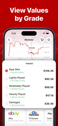 TCG Card Scanner - CardNest iPhone screenshot